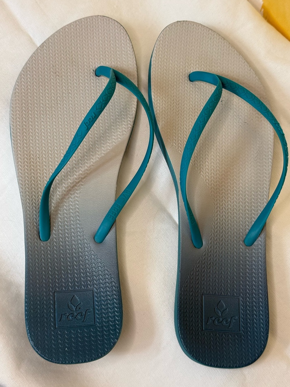 Reef Women's Teal Ombre Flip Sandals